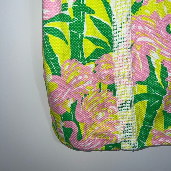 Lilly Pulitzer For Target Fan Dance Sleeveless Shift Mini Dress size 6 - Picture 4 of 14